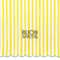Yellow Stripes Buon Appetito Tea Towel by Makery™